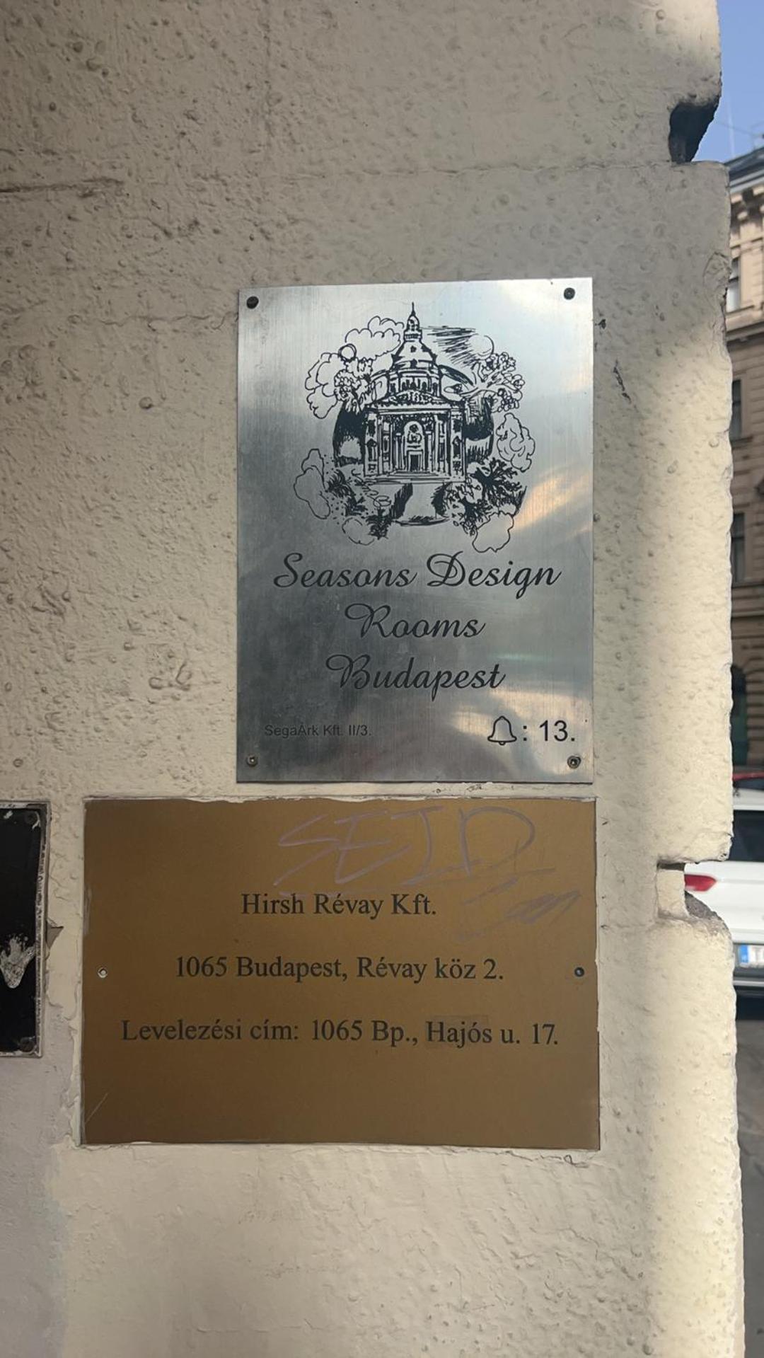 Seasons Design Rooms Budapest Exteriör bild